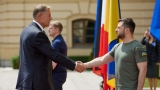 Iohannis a discutat cu omologul său Zelenski despre scoaterea cerealelor prin România 