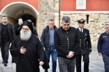 Preşedintele Camerei Deputaţilor, Marcel Ciolacu, în vizită pe Muntele Athos