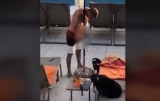  Celebrul ‘’boschetar’’ #Rezist ,Tudor Biaciu a urinat pe sezlongurile de la piscina