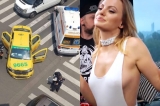 Cântăreața Alexandra Stan a fost implicată într-un accident rutier