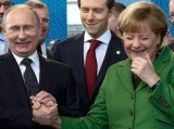 Vladimir Putin și Angela Merkel  satisfăcuți că au finalizat Nord Stream 2