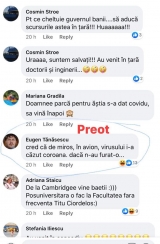 Prim –vicepresedintele Partidei Romilor Pro-Europa ,Catalin Manea  da replica preotului Eugen Tanasescu: Popă cu cioc, le poți face o reducere