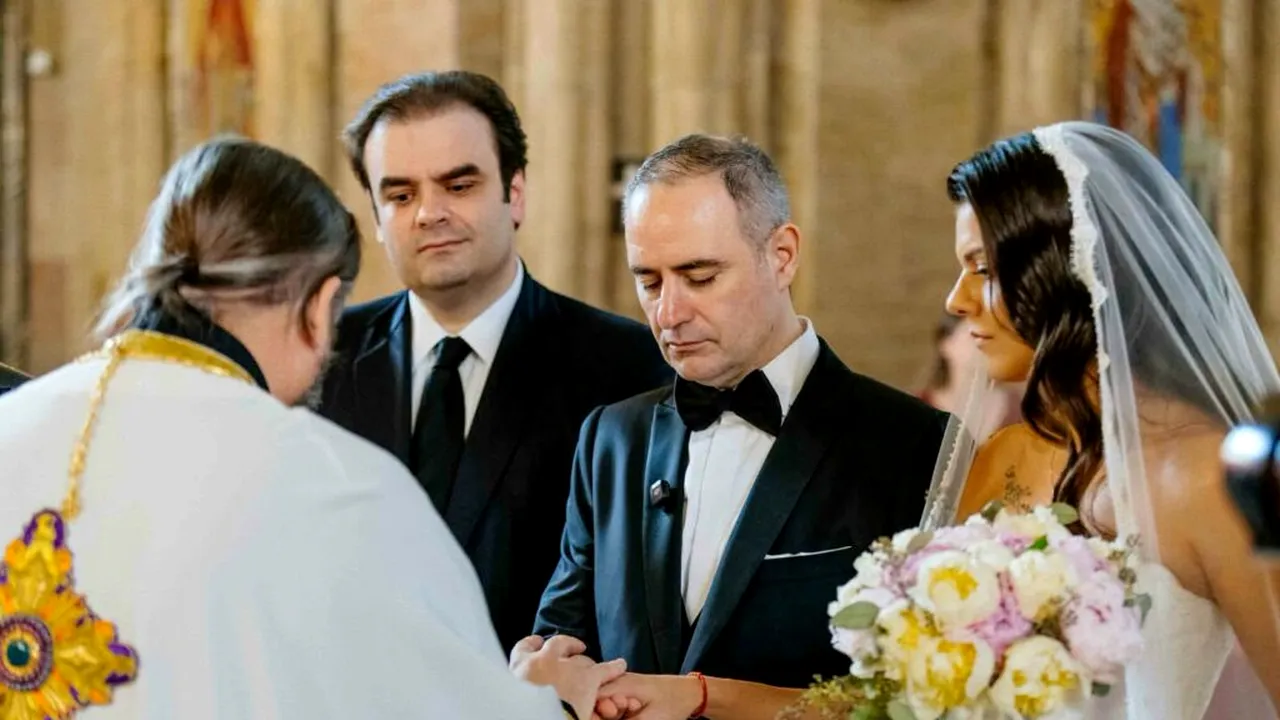 Cine a fost alături de ministrul Nazare la nunta sa? Nicușor Dan, discuții despre viitorul Guvern la nunta lui Nazare