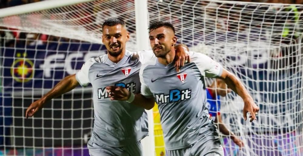 UTA Arad câștigă pe teren propriu în fața celor de la CFR Cluj după 20 de ani de așteptare
