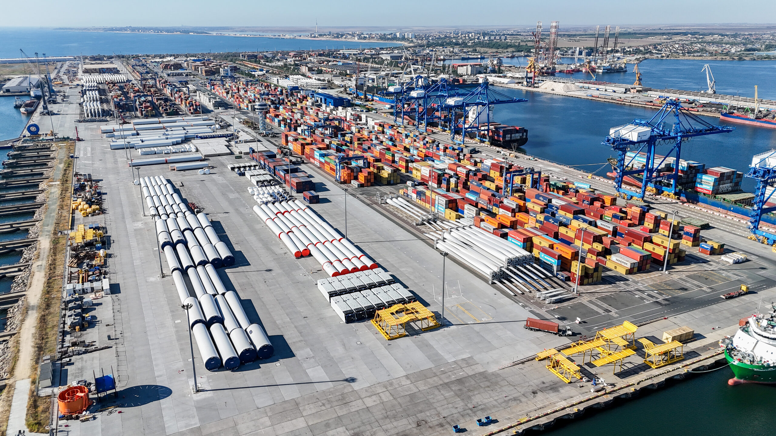 DP World electrifică terminalul din Portul Constanța cu 100 de milioane de euro: Prima etapă de investiții, cofinanțată de UE