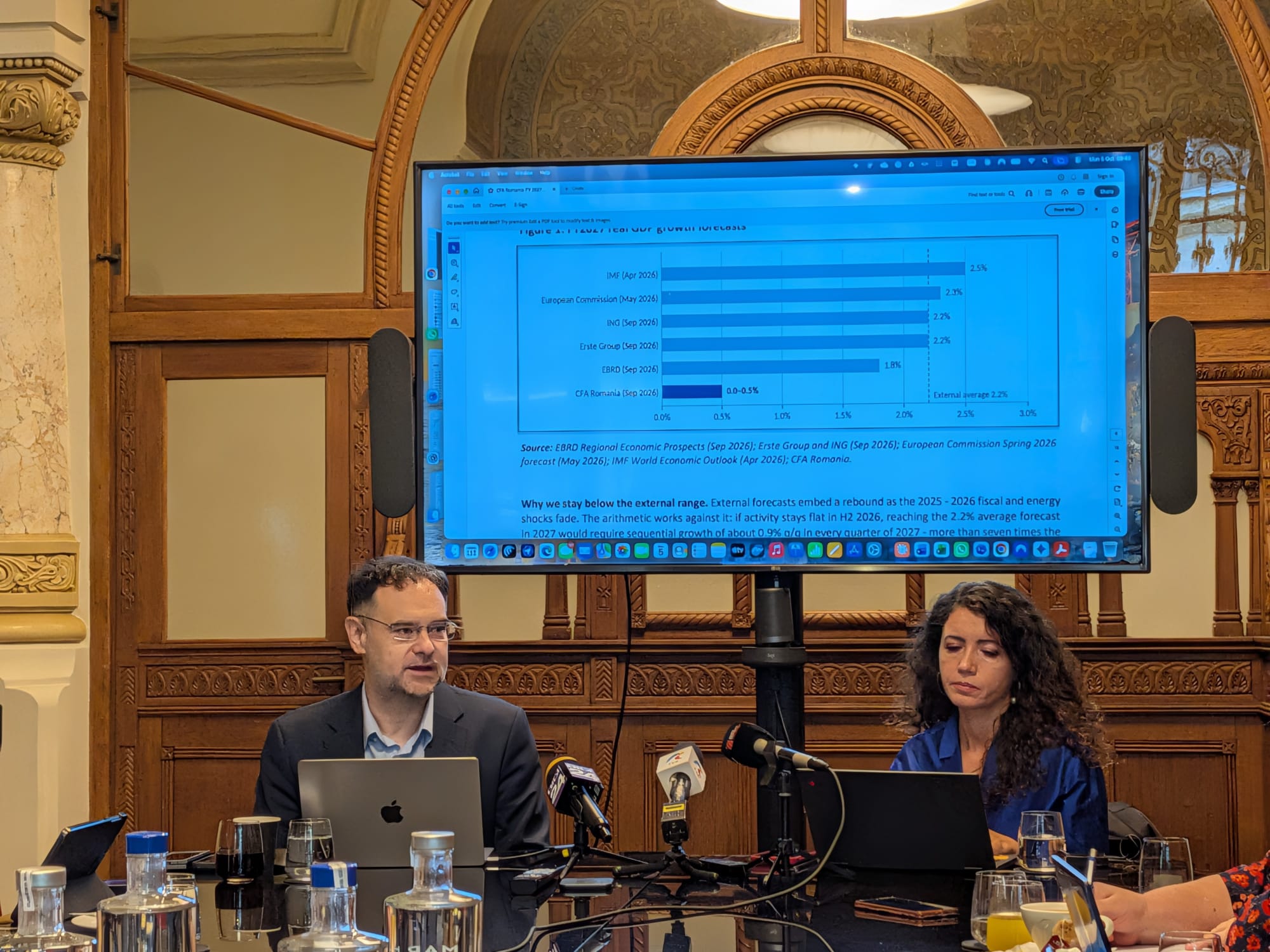Șase riscuri pentru economia României în 2027. CFA: „Economia ar putea crește cu doar 0-0,5%. Modelul de creștere economică s-a schimbat. Riscul de downgrade în junk se va menține mulți ani de acum încolo”
